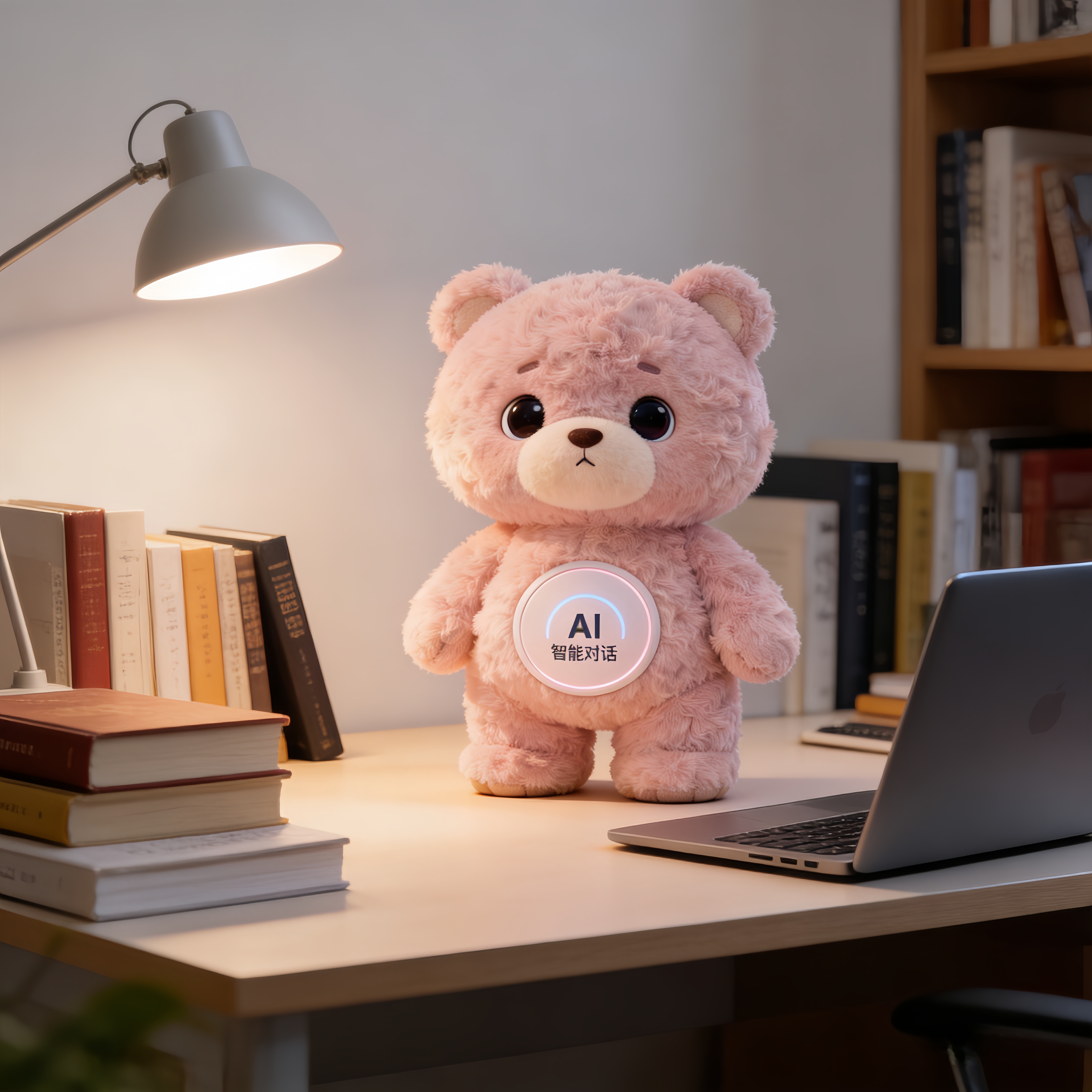 OEM Manufacturer Custom Multilingual Stories Learning Games Emotional Companion Super Soft Plush Bear AI Birthday Stress Relief