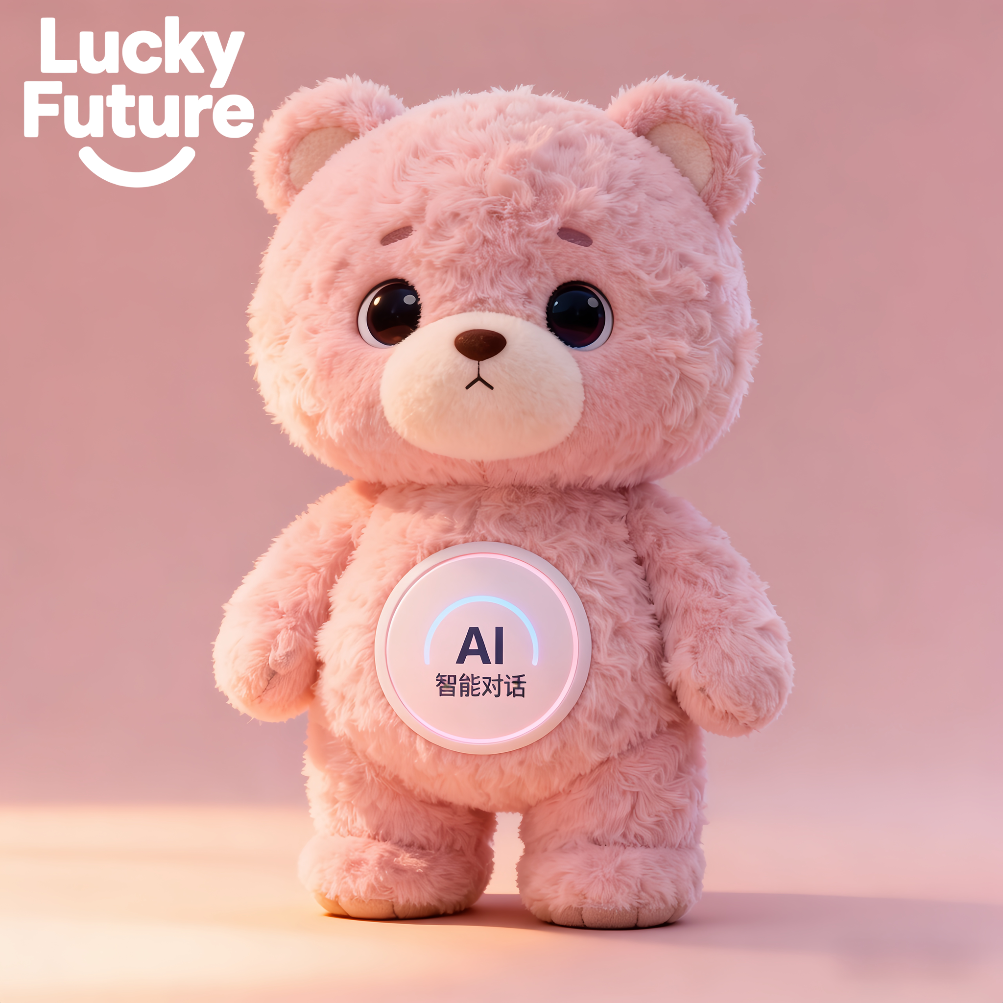 OEM Manufacturer Custom Multilingual Stories Learning Games Emotional Companion Super Soft Plush Bear AI Birthday Stress Relief