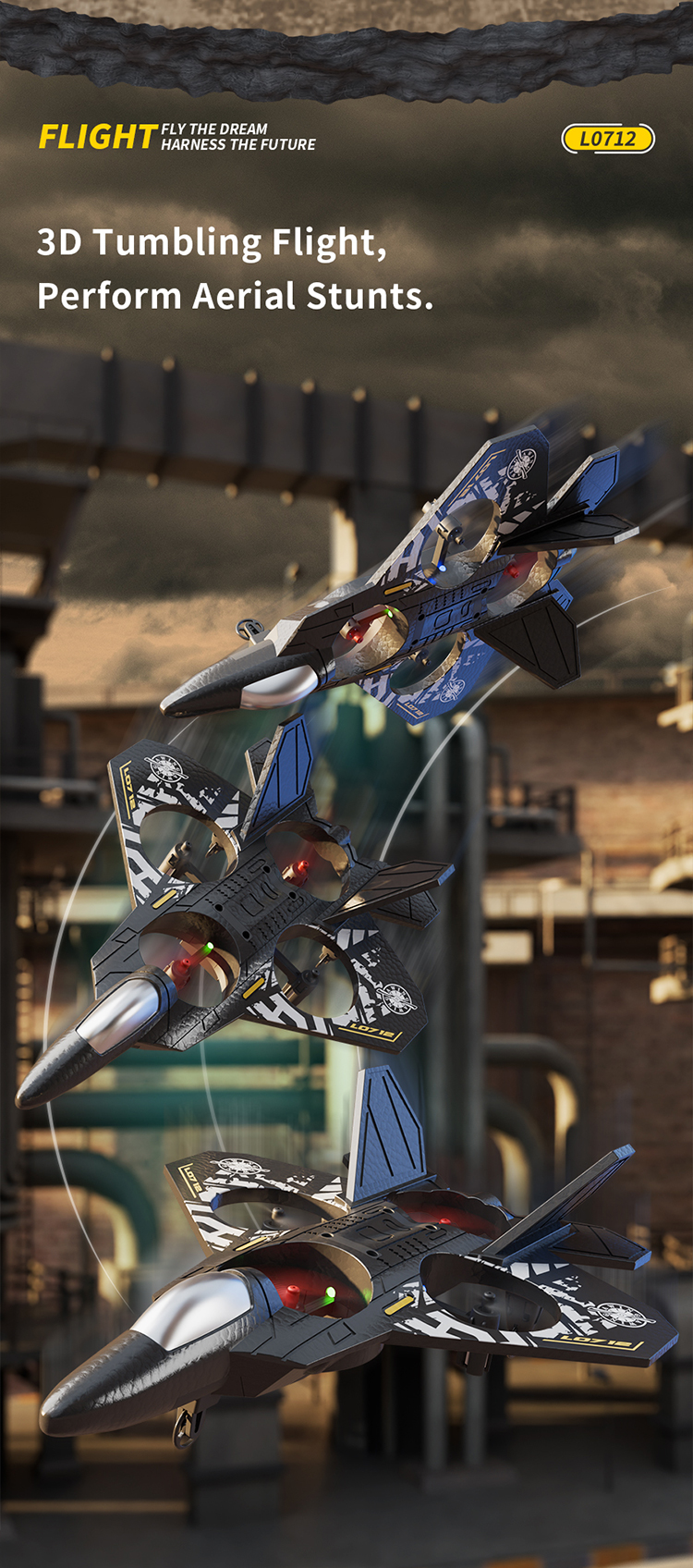 Stunt Remote Control Plane Details 3