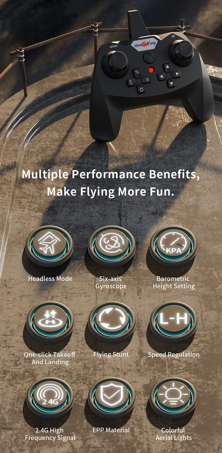 Stunt Remote Control Plane Details 2