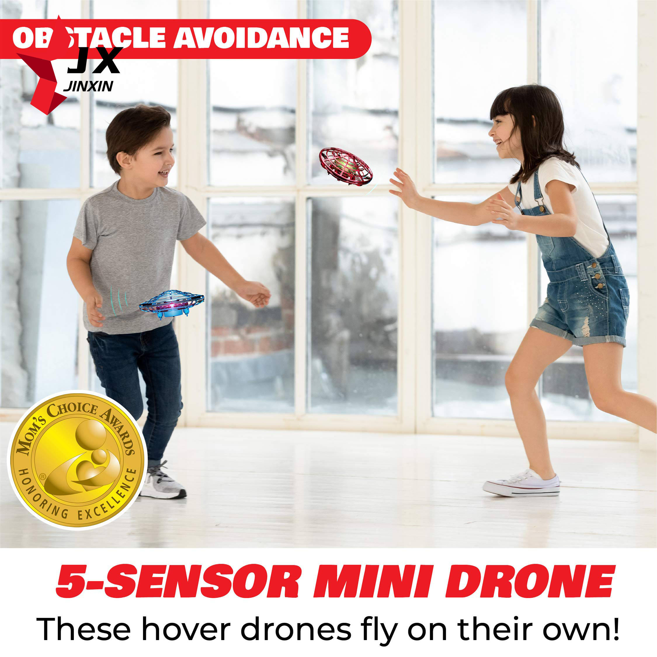 Cross-Border Hot-Selling Third-Generation Colorful UFO Gesture Smart Induction Gyroscope Flying Device Children's Magic Plastic