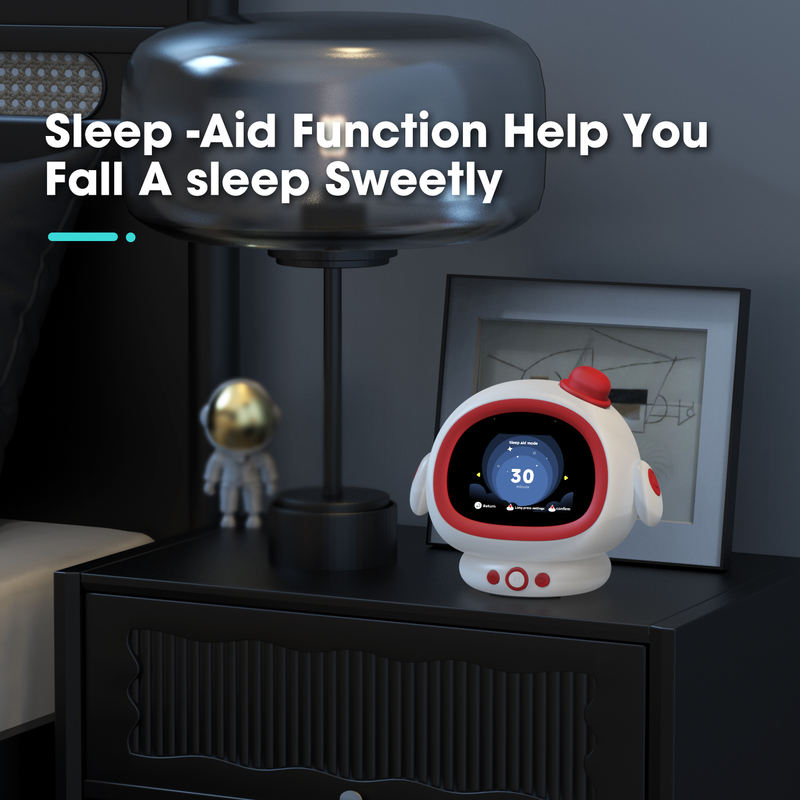 Intelligent Interactive Time Manager Alarm Clock Talking Reading Learning Machine Smart Dog Robot Toys Kids Educational Plastic