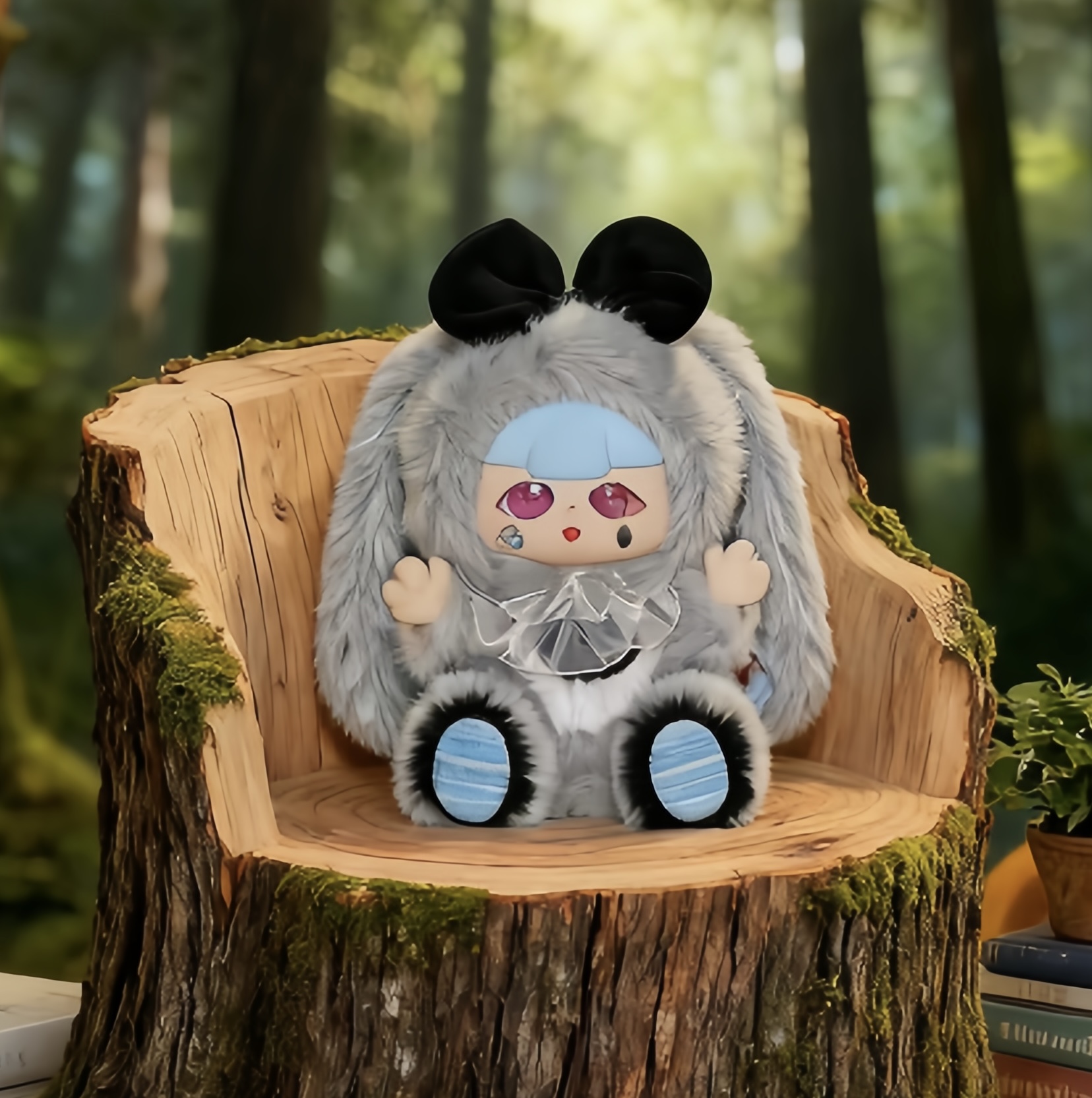 MOMO Smart AI Toy Companion Children's Dialogue Robot Plush Stuffed Animal Blind Box Set 6 Whisper Craft Model Kids Unisex