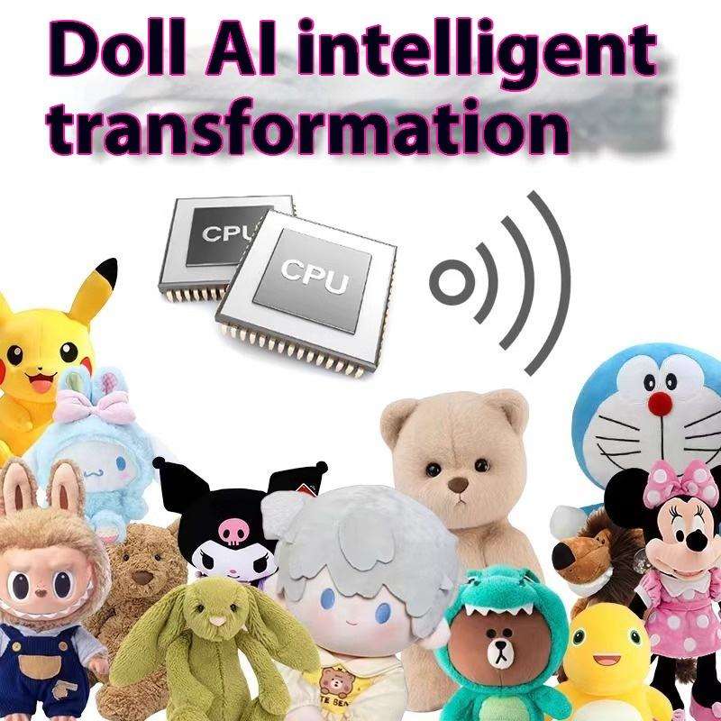 OEM Manufacturer Custom Multilingual Stories Learning Games Emotional Companion Super Soft Plush Bear AI Birthday Stress Relief