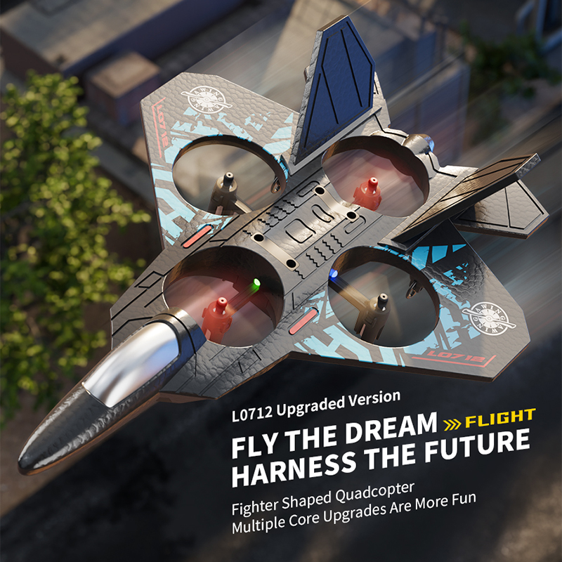 360 Circling 6-Channel RC Fighter Jet Foam Plane
